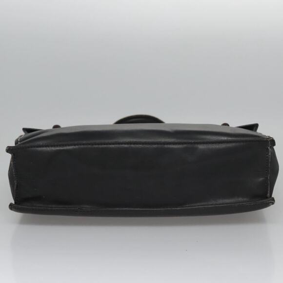 CELINE Hand Bag Leather Black - Picture 9 of 13